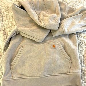 Carhartt Sweatshirt - Grey - women’s Small (4-6)